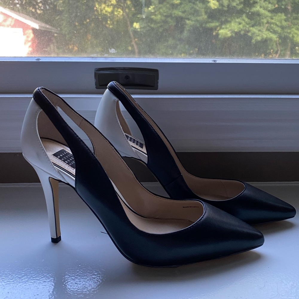 Black & White Heels